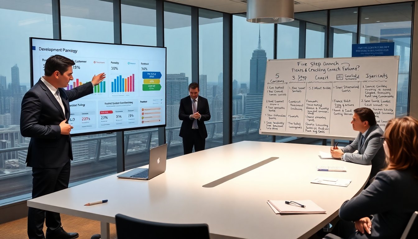 development aheadicon growth executive potential strategic launch credit